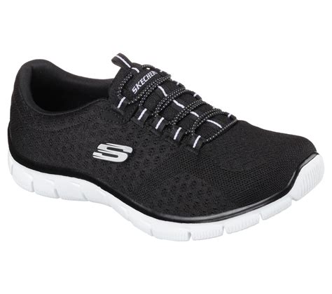Skechers Women S Relaxed Fit Stealing Glances Athletic Shoe Black
