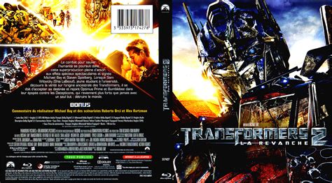 Jaquette Dvd De Transformers 2 Blu Ray V3 Cinéma Passion