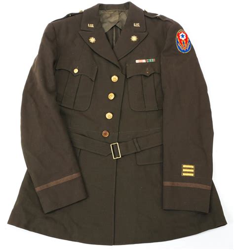 Wwii Us Army Officer Dress Uniform Lot