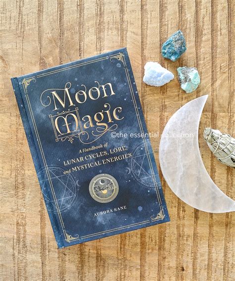 Moon Magic Hardcover Book Handbook Lunar Cycles Lore Etsy