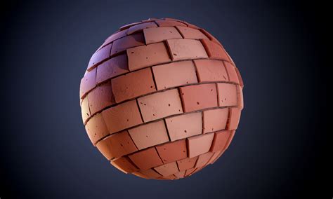 Download free textures and high quality free pbr textures, if you like our pbr textures, you can support us on patreon. 3D Brick Stylized Seamless PBR Texture | CGTrader