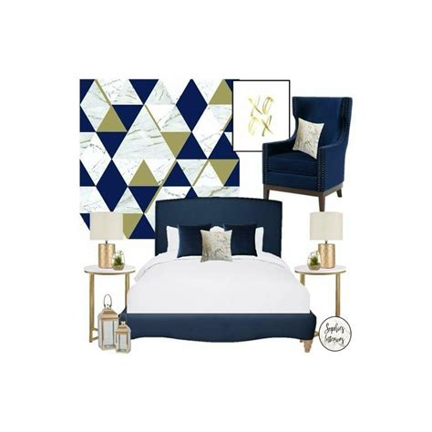 House Of Alice Onyx Marble Metallic Wallpaper Navy Blue Gold H980565