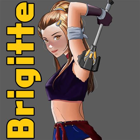 Brigitte Fanart I Made R Overwatch