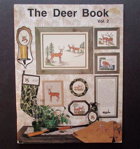 Deer Cross Stitch Charts - The Deer Book, Vol. 2 published by Creative