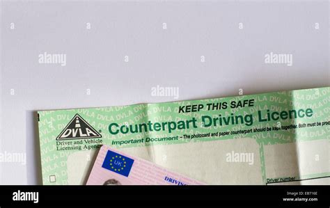 Paper Driving Licence Hi Res Stock Photography And Images Alamy