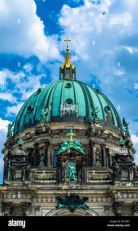 Berlin Cathedral The Largest Protestant Church In Germany Located On