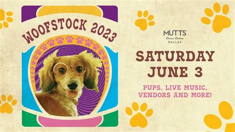 Woofstock 2023 Dallas Mutts Canine Cantina Dallas Tx June 3 2023