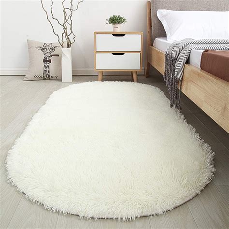 Maybe you would like to learn more about one of these? Softlife Soft Velvet Oval Area Rugs Modern Shaggy #Carpet ...