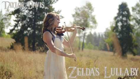 Zeldas Lullaby Violin Cover Taylor Davis Youtube