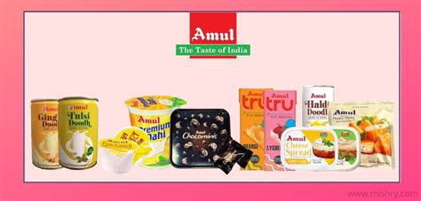 Amul Products One Stop Brand For All The Dairy Products