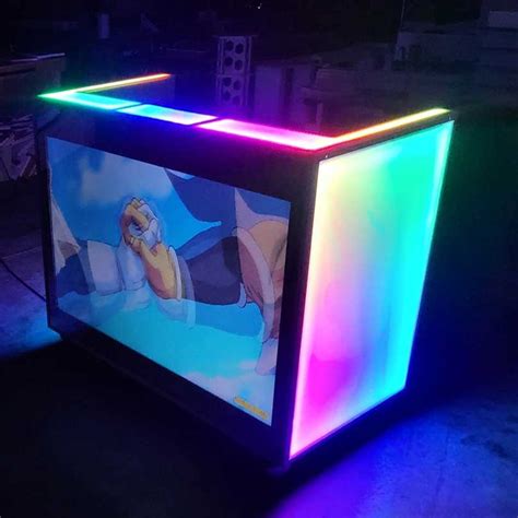 Led Dj Booth With 65 Display