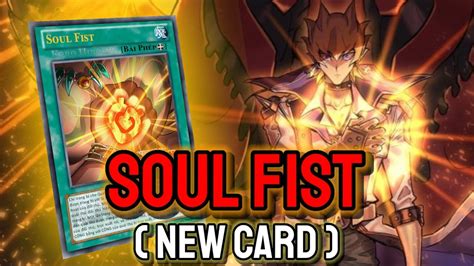 Jack Atlas New Support Card YGOPRO Soul Fist Red Dragon Archfiend Apr 2024 New Card