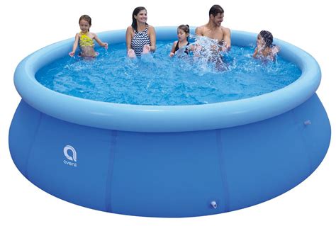 14 Round Blue Inflatable Swimming Pool Walmart Canada