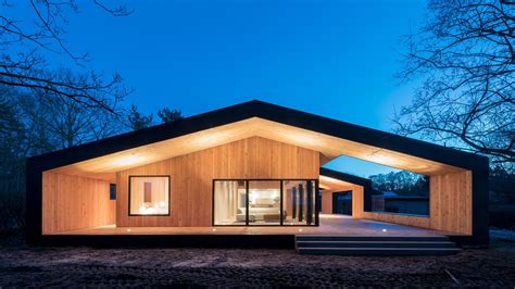 A Pitched Roof Extends Well Beyond The Internal Walls To Create