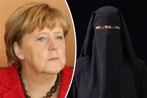 Full Veil Not Appropriate Angela Merkel Backs A Burka Ban Daily Star