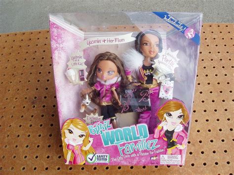 Bratz World Familiez Yasmin And Her Mom Rare Htf Toy Doll Mga Nib