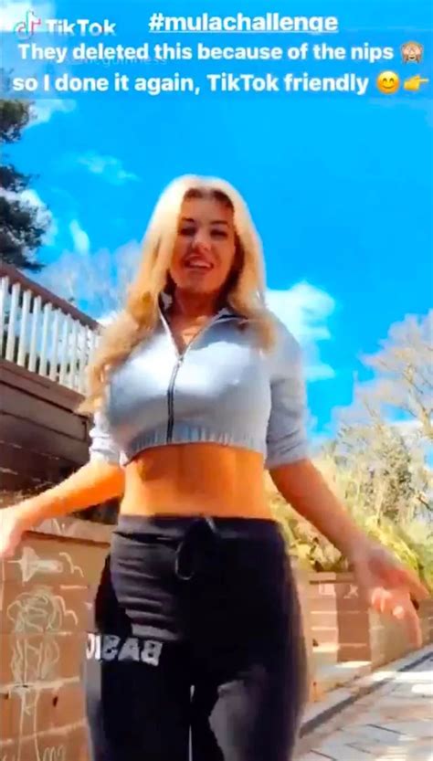 Christine McGuinness Reposts Racy TikTok Video As It Gets Deleted Over Nips Daily Star