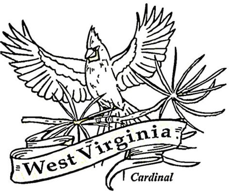 It is one of the most common format used for printing documents. West Virgnia coloring page | Free Printable Coloring Pages