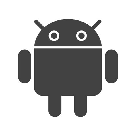 Icono Android En Social Media And Logos Ii Glyph