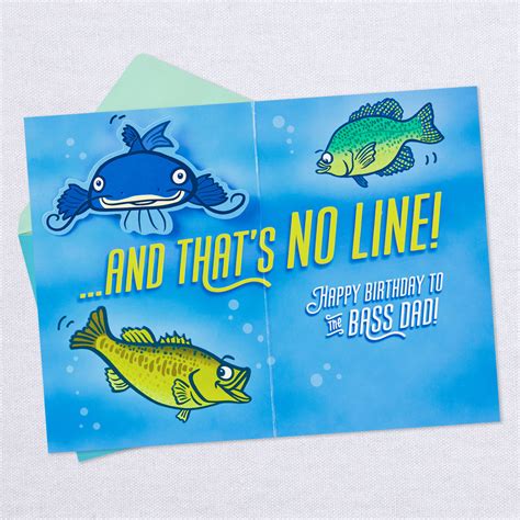 Fishing Puns Funny Birthday Card For Dad Greeting Cards Hallmark