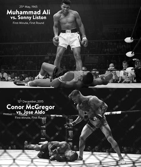 Conor mcgregor talked with dana white and other ufc executives about his ufc 264 post fight actions, khamzat chimaev vs li jingliang is set, paige vanzant vs rachael ostovich bkfc reactions and comme watch video >>. First Minute, First Round - Conor McGregor vs Jose Aldo ...