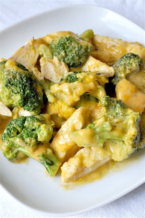 Ingredients include broccoli, cream of mushroom soup and cheddar cheese. Campbell Soup Chicken Divan Recipe