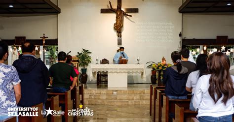 University Of St La Salle Chapel Mass Schedule Schedules Philippines