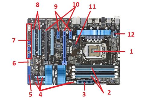 Motherboard komputer, khususnya motherboard komputer pc disusun atas berbagai komponen yang diperlukan dalam membangun sebuah sistem komputer. 50+ Gambar Motherboard Dan Penjelasanya