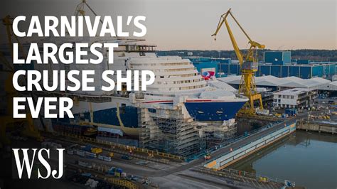 Carnivals Largest Cruise Ship Ever How It Fits 6 000 People WSJ