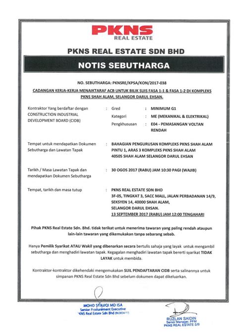 Pegawai khidmat pelanggan gred n19 TERKINI 24 Ogos 2017 - Notis bagi Kerja-Kerja menaiktaraf ...