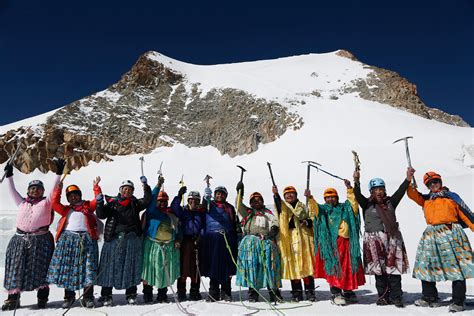 Indigenous Bolivian Women Climb Mountains To Deliver Food Supplies To