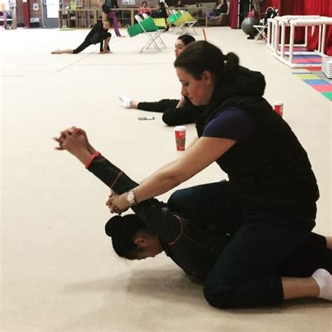 Shoulder stand how is down in gymnastics. Shoulder Contortion Stretching | Contortion training ...