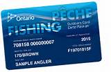 Ontario Canada Fishing License Photos