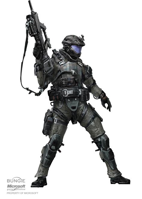 Halo Odst Concept Art Copyright Microsoft Bungie Free Download