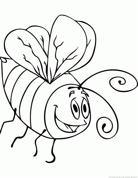 Download Bumblebee Coloring Pages