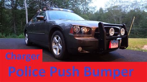 Police Style Push Bar On A Dodge Charger Quick Overview