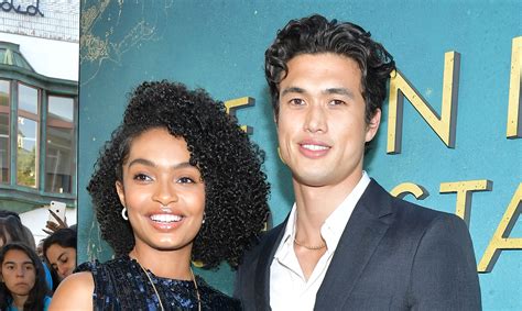Yara Shahidi & Charles Melton Step Out for 'The Sun is ...