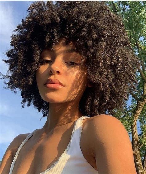 Natural hair aesthetic #natural #aesthetic - natürliche ...