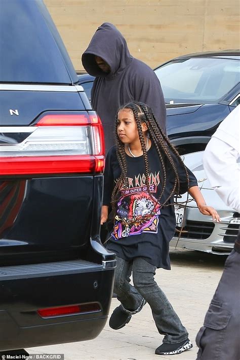 Kanye West Spends Quality Time With Daughter North After Ex Wife Kim
