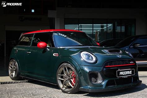 Mini cooper s f56 jcw green bc forged rz22