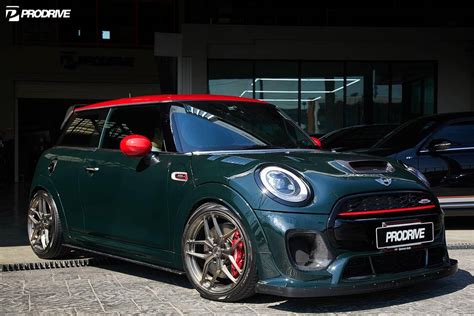 Mini Cooper S F56 Jcw Green Bc Forged Rz22 Wheel Front