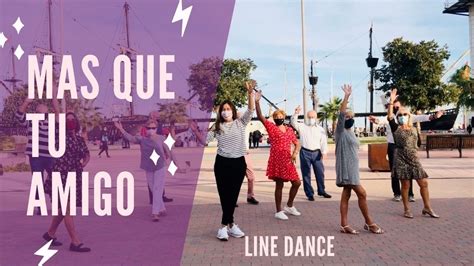 Mas Que Tu Amigo Cumbia ★ Baile En Línea ★ Line Dance ★ Ballo Di