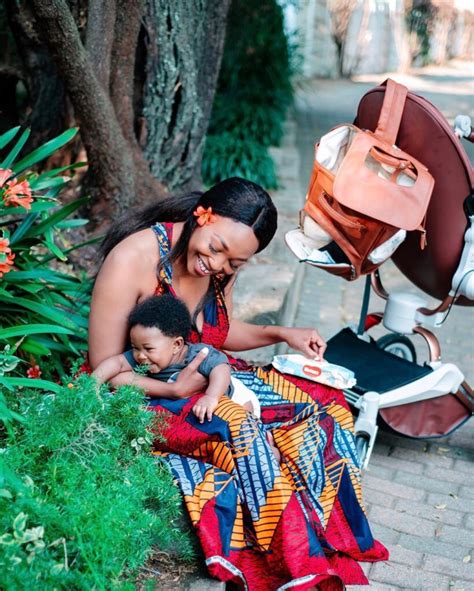 Zola Nombona Gushes Over Her Baby As They Play In The Garden Vuzacast