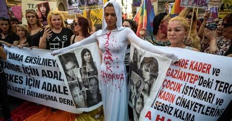 win gist lgbt protest in turkey over brutal killing of transgender woman