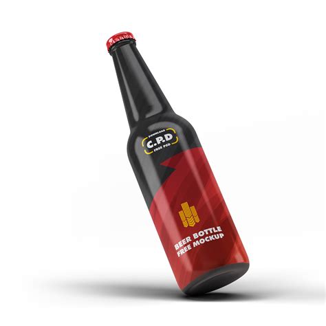 High resolution psd mockups for commercial use • royalty free editable mockup graphics. Beer Bottle Mockup Free PSD on Behance