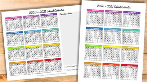 Academic Year 2020 To 2021 Free Letter Templates