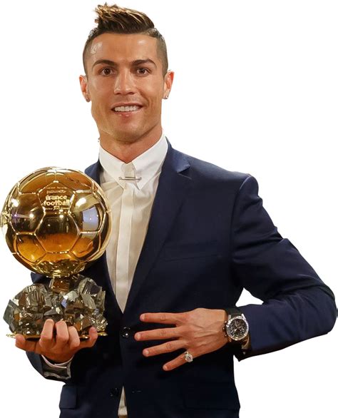 Portekizli cristiano ronaldo yılın en iyi erkek futbolcusuna verilen altın top ödülü'nün (ballon d'or) sahibi oldu. Cristiano Ronaldo Ballon d'Or 2016 football render - 32692 ...