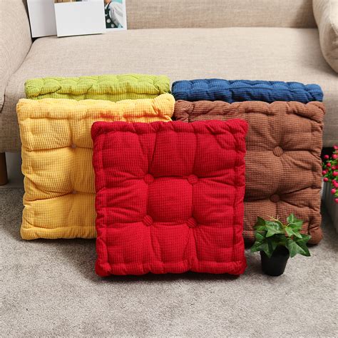With a gel core, premium foam layer, a waterproof seal and topped off with a luxuriously soft cover, the 3 thick cushion will relieve back. 16x16 inch Corduroy Cushion Cushion Seat Pad Soft Thicken ...