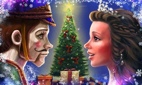 Dance of the sugar plum fairy. The Nutcracker - A Christmas Musical Spectacular at the New Theatre Royal, Portsmouth