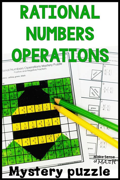 Rational Numbers Fun Worksheet